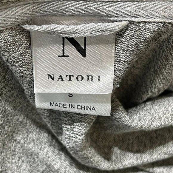 Natori Women's Robe Lounge Cardigan Belted Heather Grey Size S Small - Picture 6 of 8